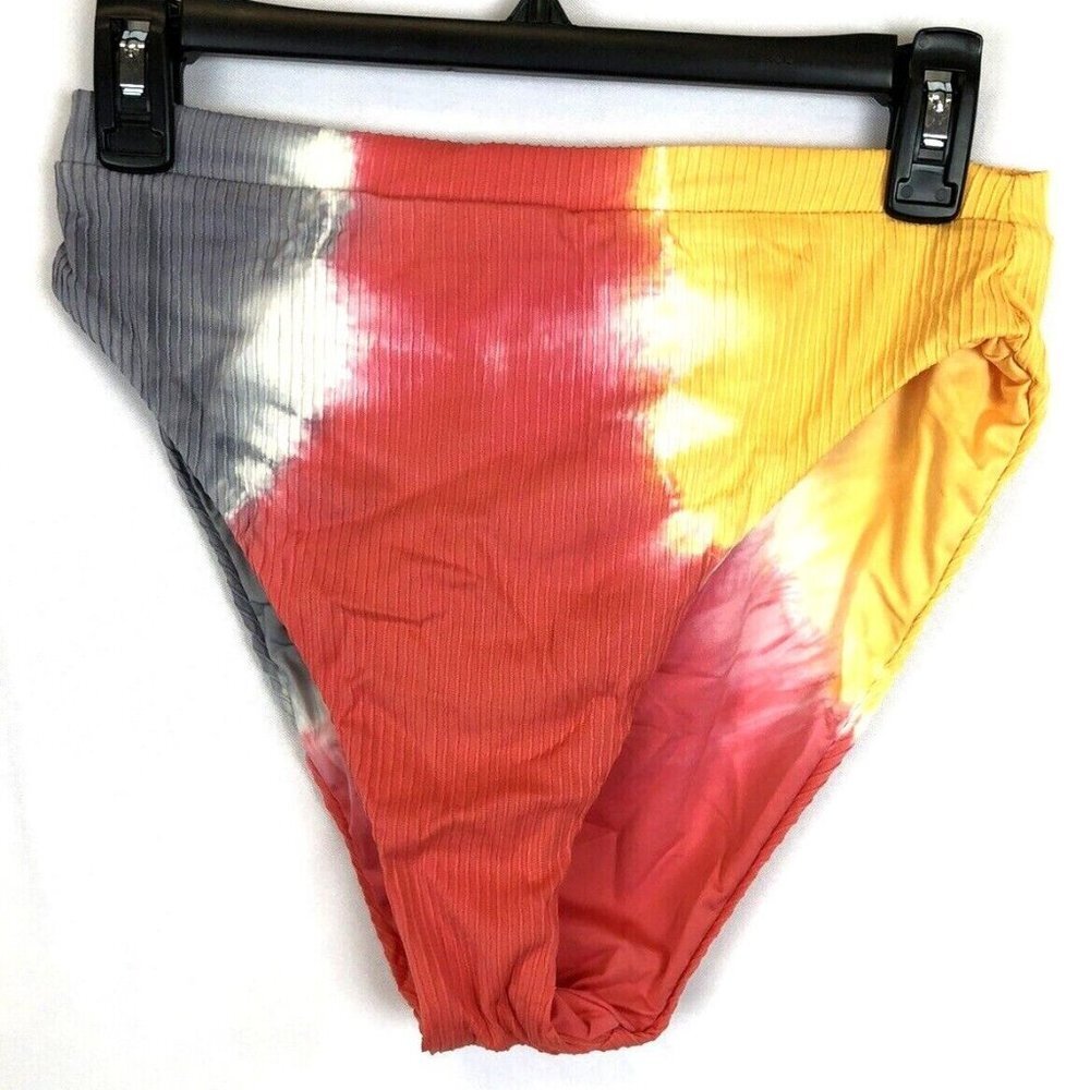 Soluna Swim Moonlight Rib High-Waist Bottom Womens Size Large